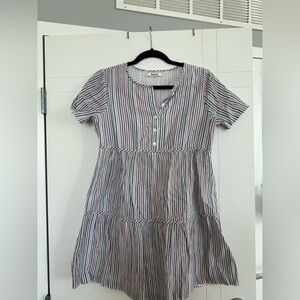 Madewell Multicolor Striped Dress